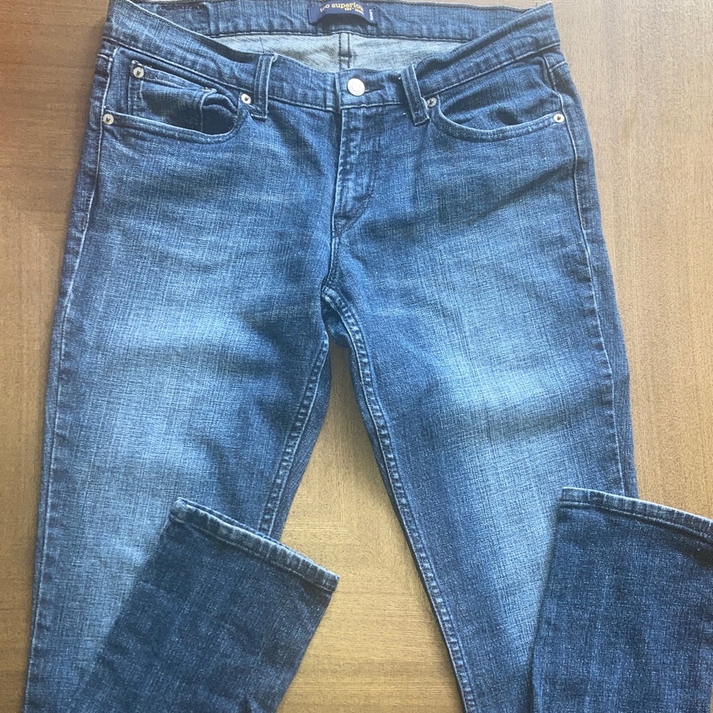 Levi’s too super low 524 Blue Jeans